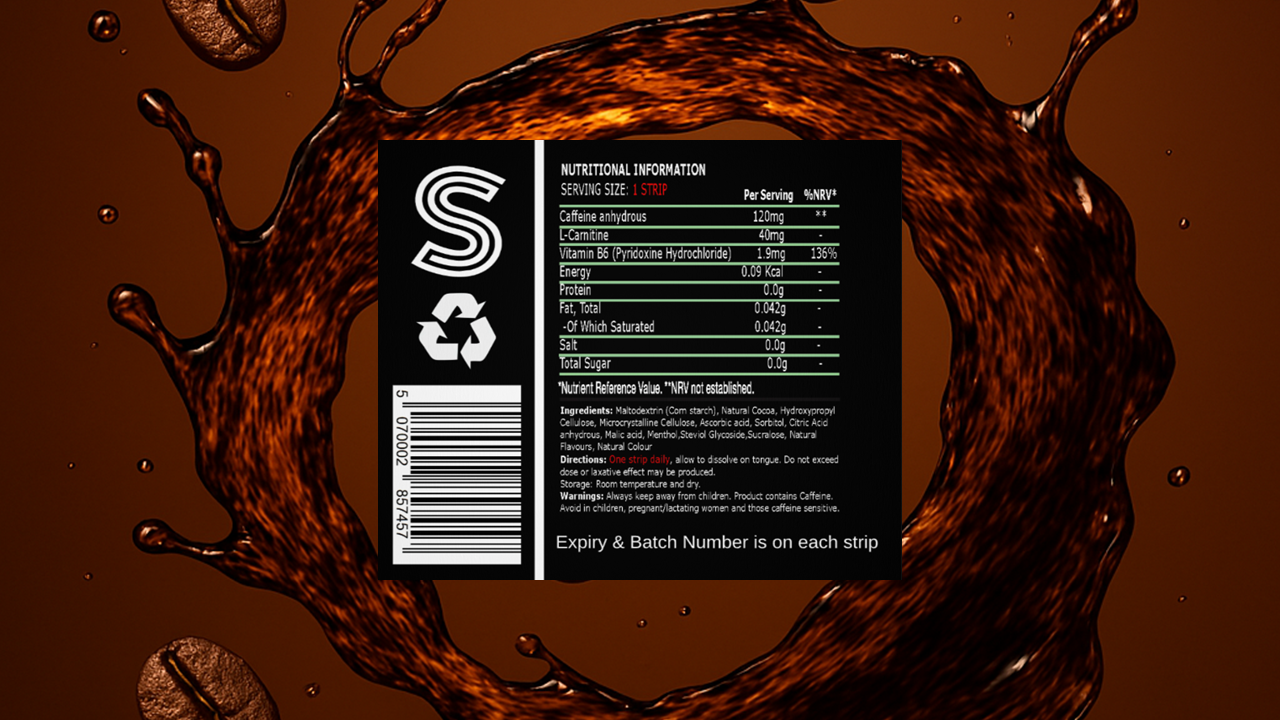 Stripz Coffee Energy Strips