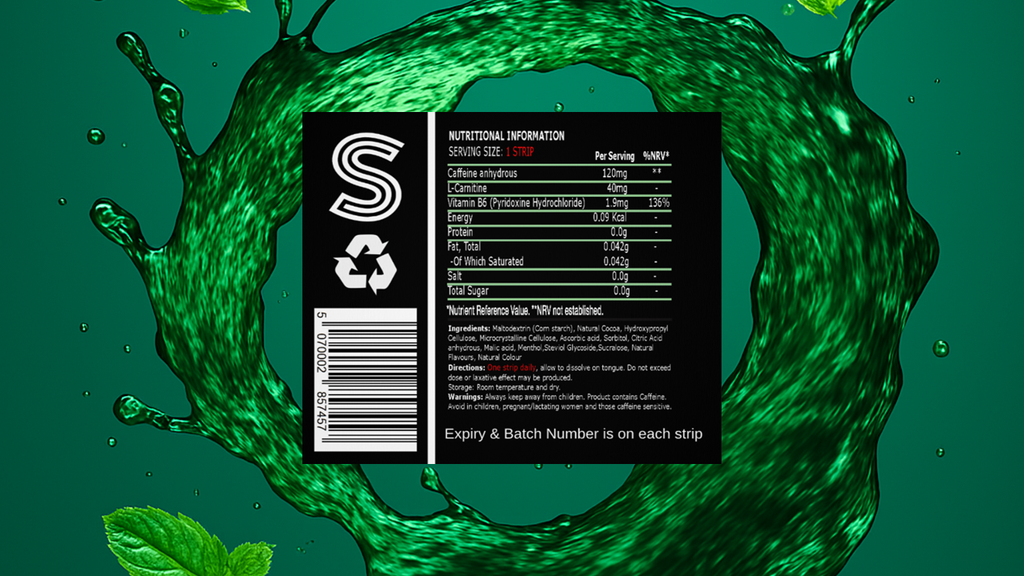 Stripz Mint Energy Strips