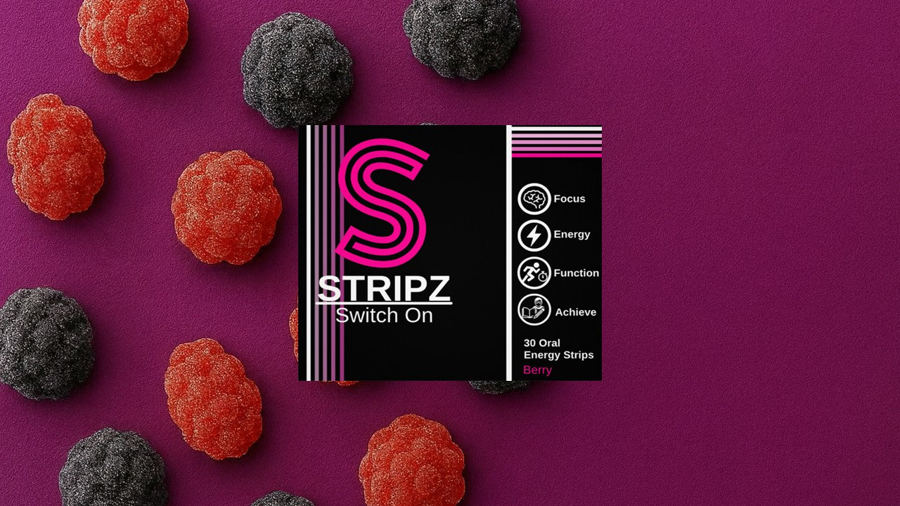 Stripz Berry Energy Strips