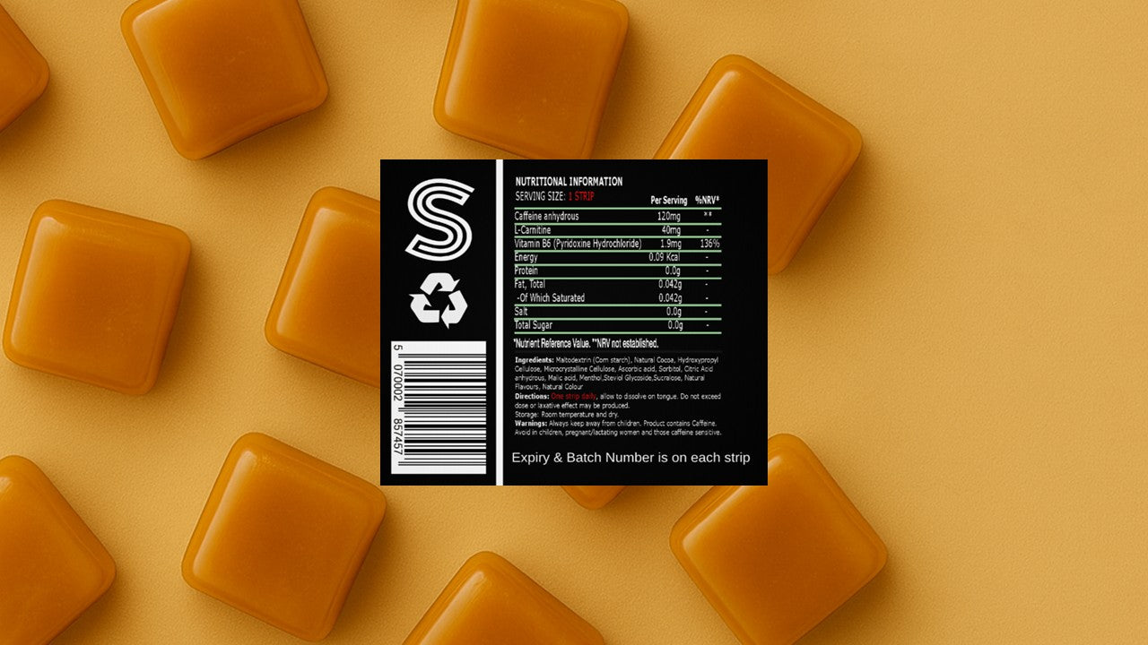 Stripz Butterscotch Energy Strips