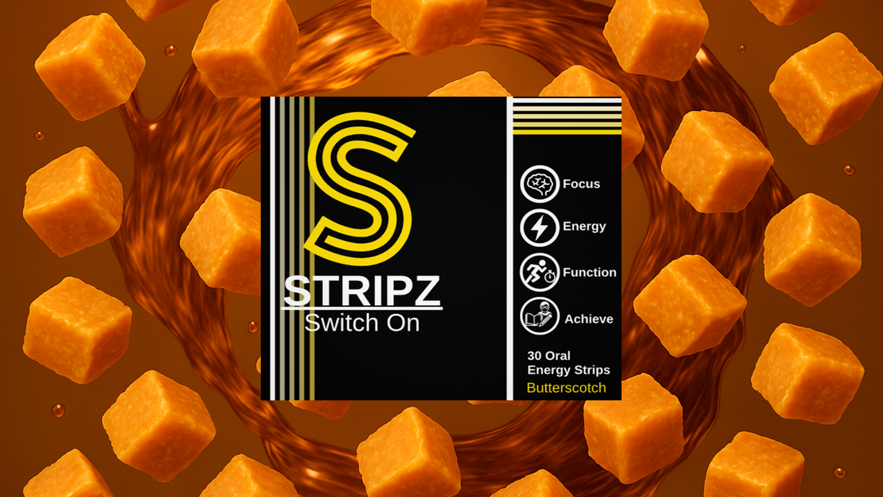 Stripz Butterscotch Energy Strips