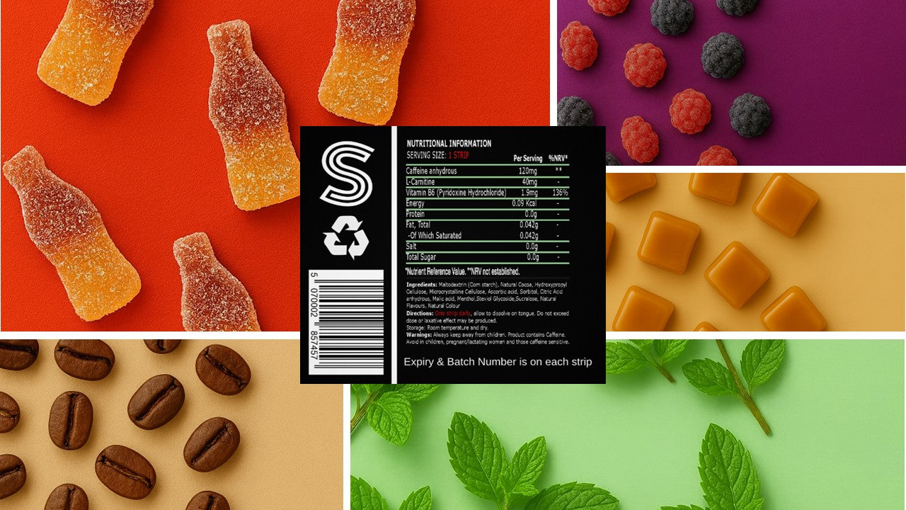 Stripz Multi Flavour Energy Strips